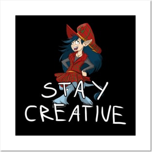 Mad Munchkin Doonie Stay Creative Posters and Art